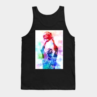 Michael Jordan Watercolor Tank Top